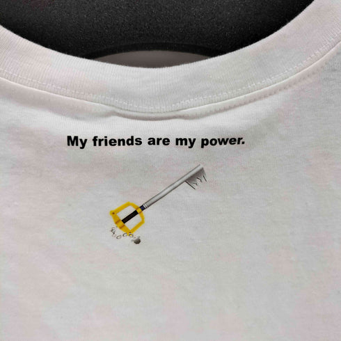 キャラクタープリントクルーネックTシャツ メンズ  L
